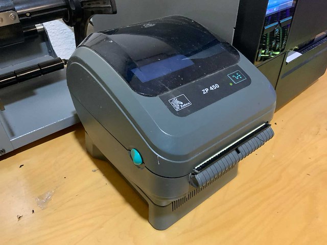 Zebra zp450 labelprinter - afbeelding 4 van  4