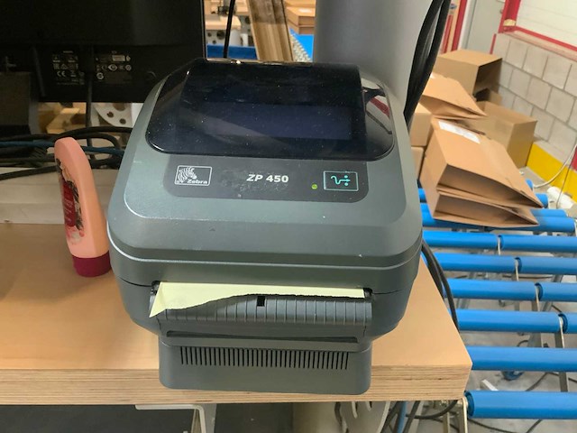 Zebra zp450 labelprinter - afbeelding 4 van  5