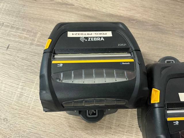 Zebra zq521 mobiele bluetooth printer (7x) - afbeelding 2 van  6