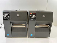 Zebra (zt220), label barcode printers (2x) - afbeelding 1 van  9