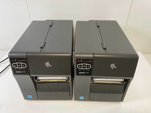 Zebra (zt220), label barcode printers (2x) - afbeelding 3 van  9