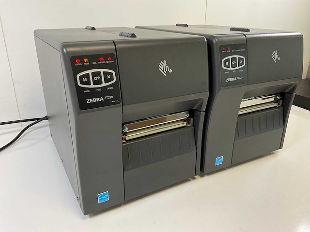 Zebra (zt220), label barcode printers (2x) - afbeelding 5 van  9