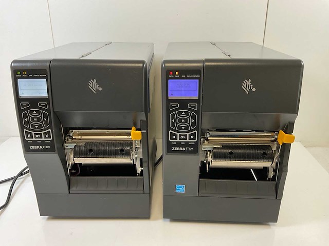 Zebra (zt230), label barcode printers (2x) - afbeelding 1 van  12