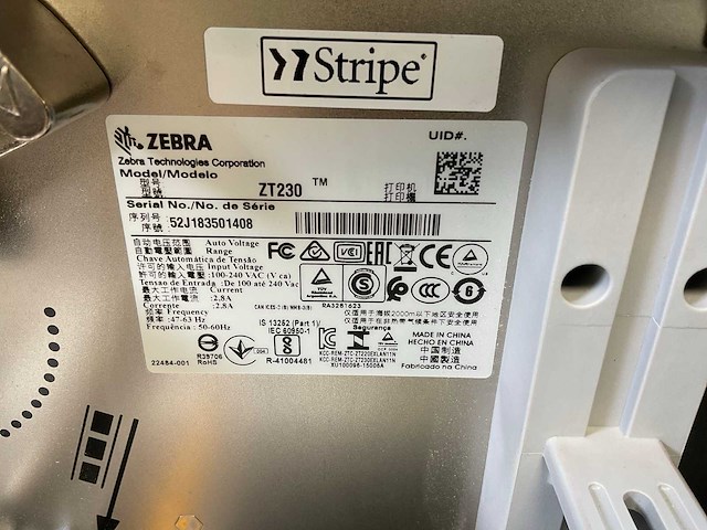 Zebra (zt230), label barcode printers (2x) - afbeelding 12 van  12