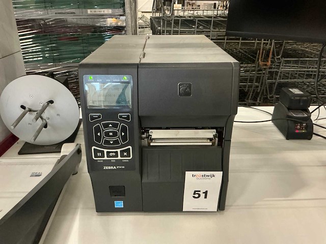 Zebra zt410 labelprinter - afbeelding 2 van  4