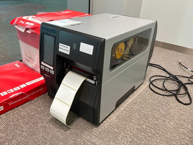 Zebra zt411 industriële labelprinter - afbeelding 2 van  5