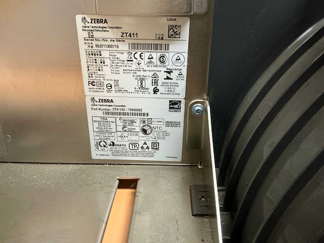 Zebra zt411 labelprinter - afbeelding 2 van  5