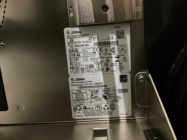 Zebra zt411 labelprinter - afbeelding 6 van  6