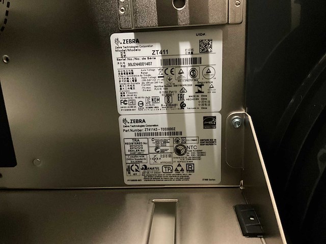 Zebra zt411 labelprinter - afbeelding 4 van  5