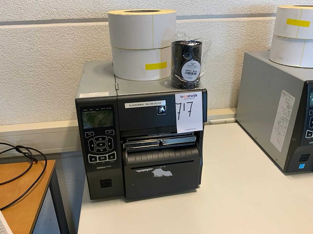 Zebra zt420 labelprinter - afbeelding 1 van  2