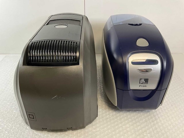 Zebra/datacard (p120i/cd800) professional direct-to-card printers (2x) - afbeelding 1 van  8