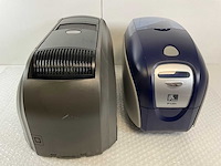 Zebra/datacard (p120i/cd800) professional direct-to-card printers (2x) - afbeelding 1 van  8