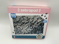Zebrapad puzzel 500 stuks (60x) - afbeelding 2 van  4