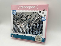 Zebrapad puzzel 500 stuks (60x) - afbeelding 1 van  4