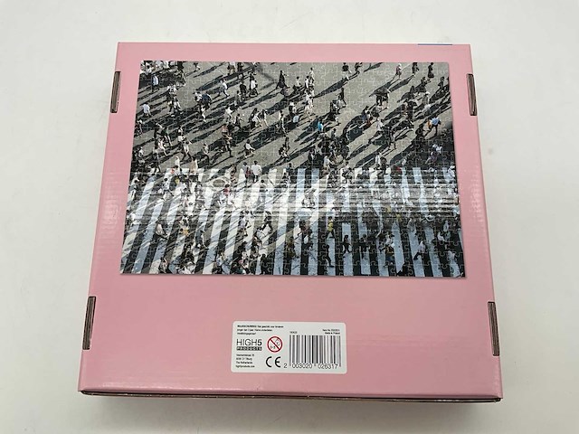 Zebrapad puzzel 500 stuks (60x) - afbeelding 3 van  4
