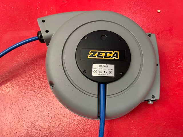 Zeca 805/10/s pneumatische slangenhaspel met spuitpistool - afbeelding 3 van  5