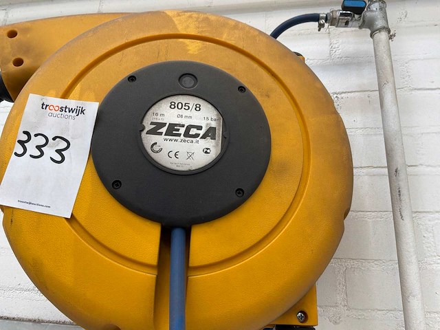 Zeca 805/8 luchtslanghaspel 15.00m - afbeelding 2 van  3