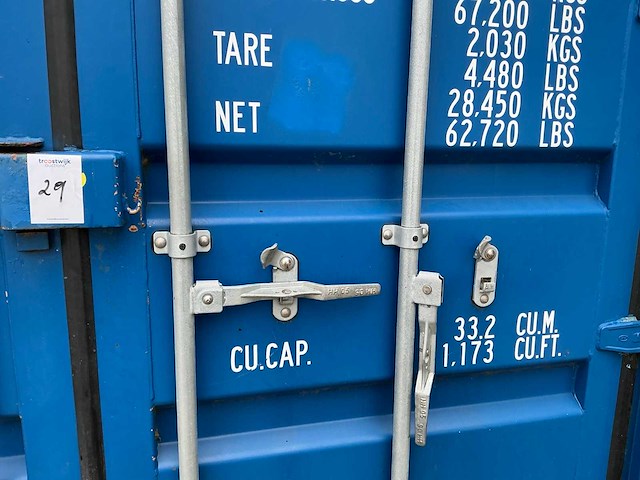 Zeecontainer (20 ft) - afbeelding 2 van  18