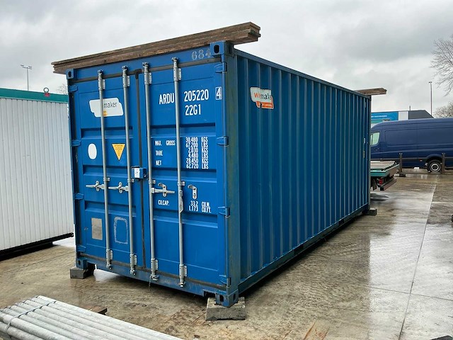 Zeecontainer (20 ft) - afbeelding 1 van  18