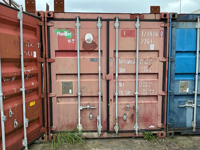Zeecontainer (20 ft) - afbeelding 1 van  13