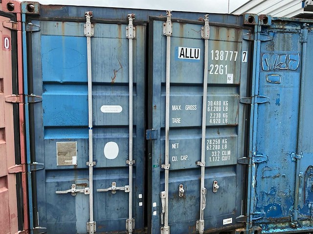 Zeecontainer (20 ft) - afbeelding 2 van  5