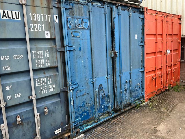 Zeecontainer (20 ft) - afbeelding 1 van  7