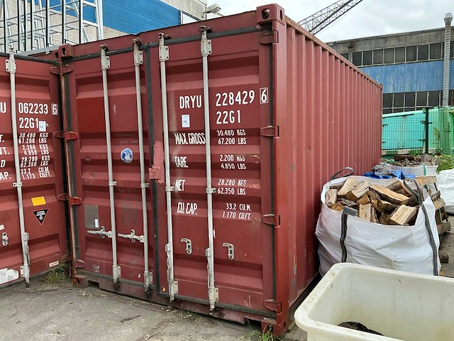 Zeecontainer (20 ft) - afbeelding 1 van  3