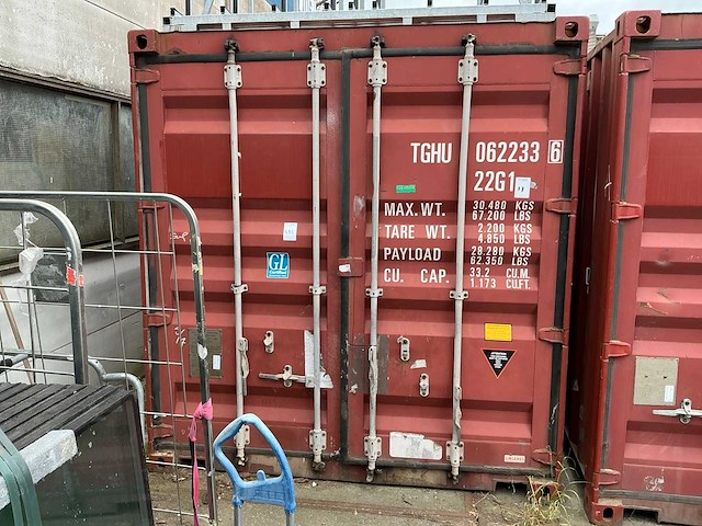 Zeecontainer (20 ft) - afbeelding 1 van  4