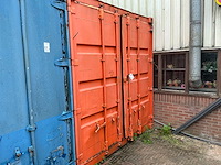 Zeecontainer (20 ft) - afbeelding 1 van  9