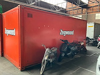 Zeecontainer 20ft v.v. heftrucksledes - afbeelding 1 van  4