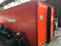 Zeecontainer 20ft v.v. heftrucksledes - afbeelding 2 van  4