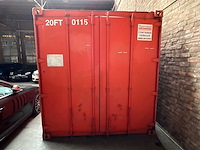 Zeecontainer 20ft v.v. heftrucksledes - afbeelding 6 van  6