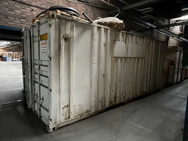 Zeecontainer 20ft v.v. heftrucksledes - afbeelding 3 van  3