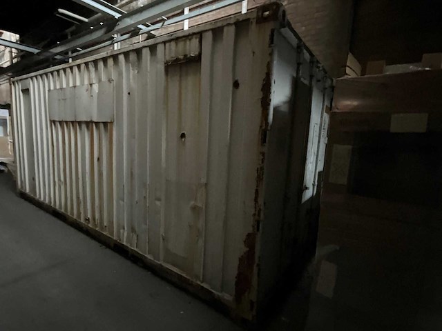 Zeecontainer 20ft v.v. heftrucksledes - afbeelding 2 van  3