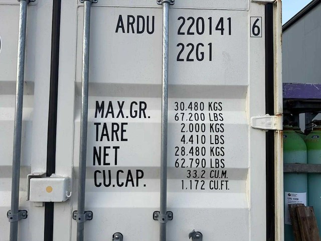 Zeecontainer 20ft - afbeelding 4 van  6