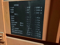 Zeecontainer 20ft - afbeelding 2 van  10