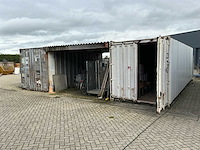 Zeecontainer 2x met overkapping - afbeelding 2 van  15