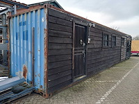Zeecontainer 40ft mobiele kroeg bruine kroeg - afbeelding 10 van  13