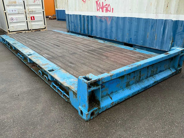Zeecontainer flatrack - afbeelding 3 van  7