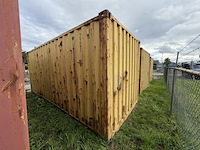 Zeecontainer, geel - afbeelding 2 van  7