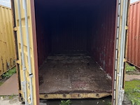 Zeecontainer, geel - afbeelding 5 van  7