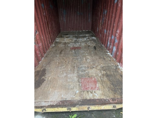 Zeecontainer, geel - afbeelding 6 van  7