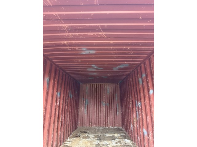 Zeecontainer, geel - afbeelding 7 van  7