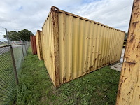 Zeecontainer, geel - afbeelding 2 van  7