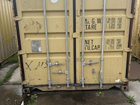 Zeecontainer, geel - afbeelding 4 van  7