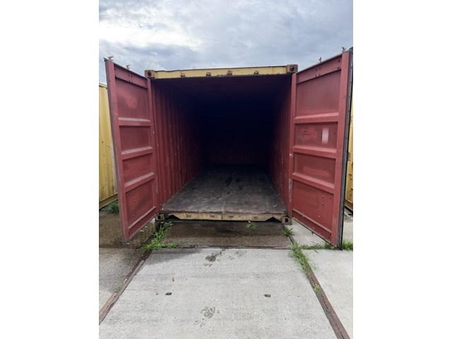 Zeecontainer, geel - afbeelding 5 van  7