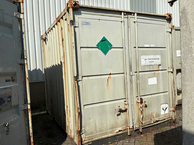 Zeecontainer met argon opstelling - afbeelding 5 van  5