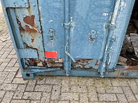 Zeecontainer met hout - afbeelding 3 van  11