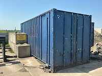 Zeecontainer met ingebouwde keet - afbeelding 19 van  22