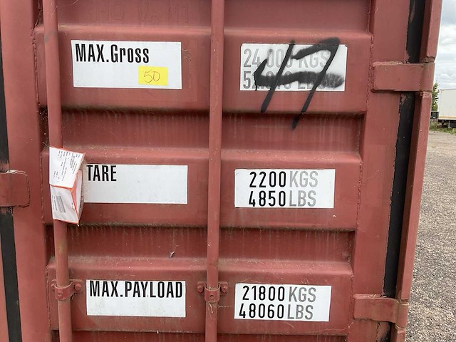 Zeecontainer - afbeelding 7 van  7
